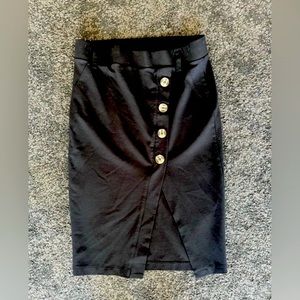 Suzy Shier stretchy pencil skirt size Large (0232)